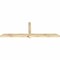 Ekena Millwork Eugene Rough Sawn Timber Gable Bracket, Douglas Fir, 96"W x 32"H x 4"D x 4"F, 8/12 Pitch GBW096X32X0404EUG00RDF - alternate 5